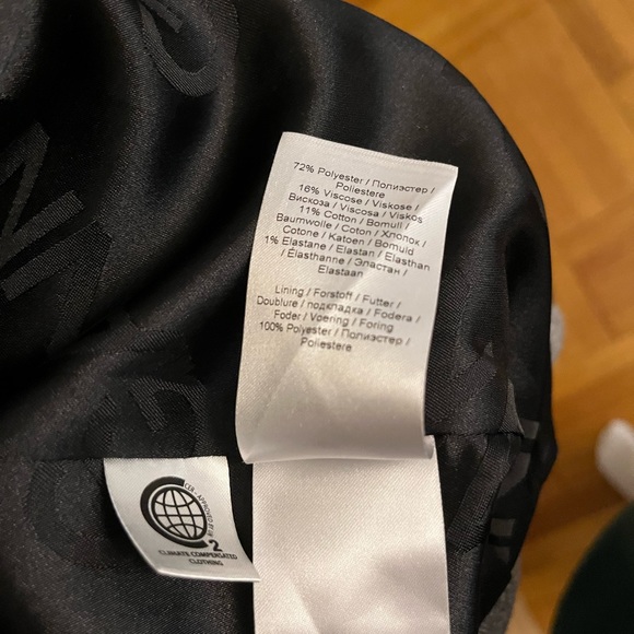 EUC Ganni checker plain suiting jacket blazer - Picture 10 of 10